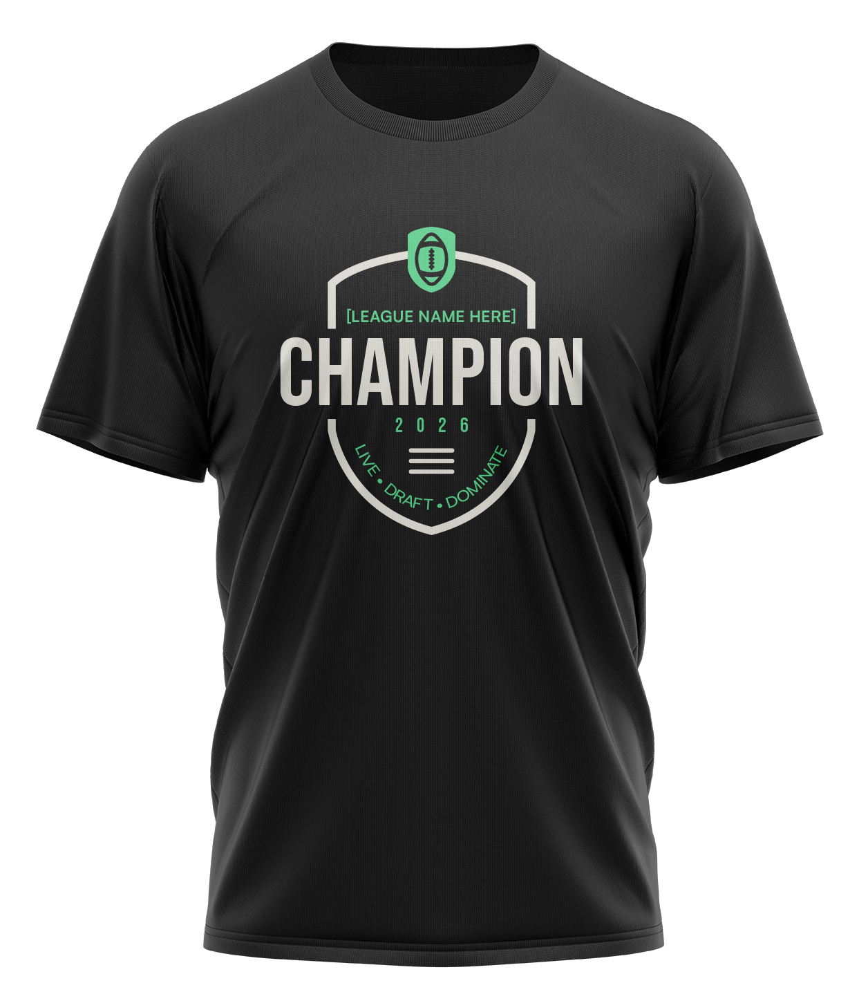 custom-league-champion-tee-printful